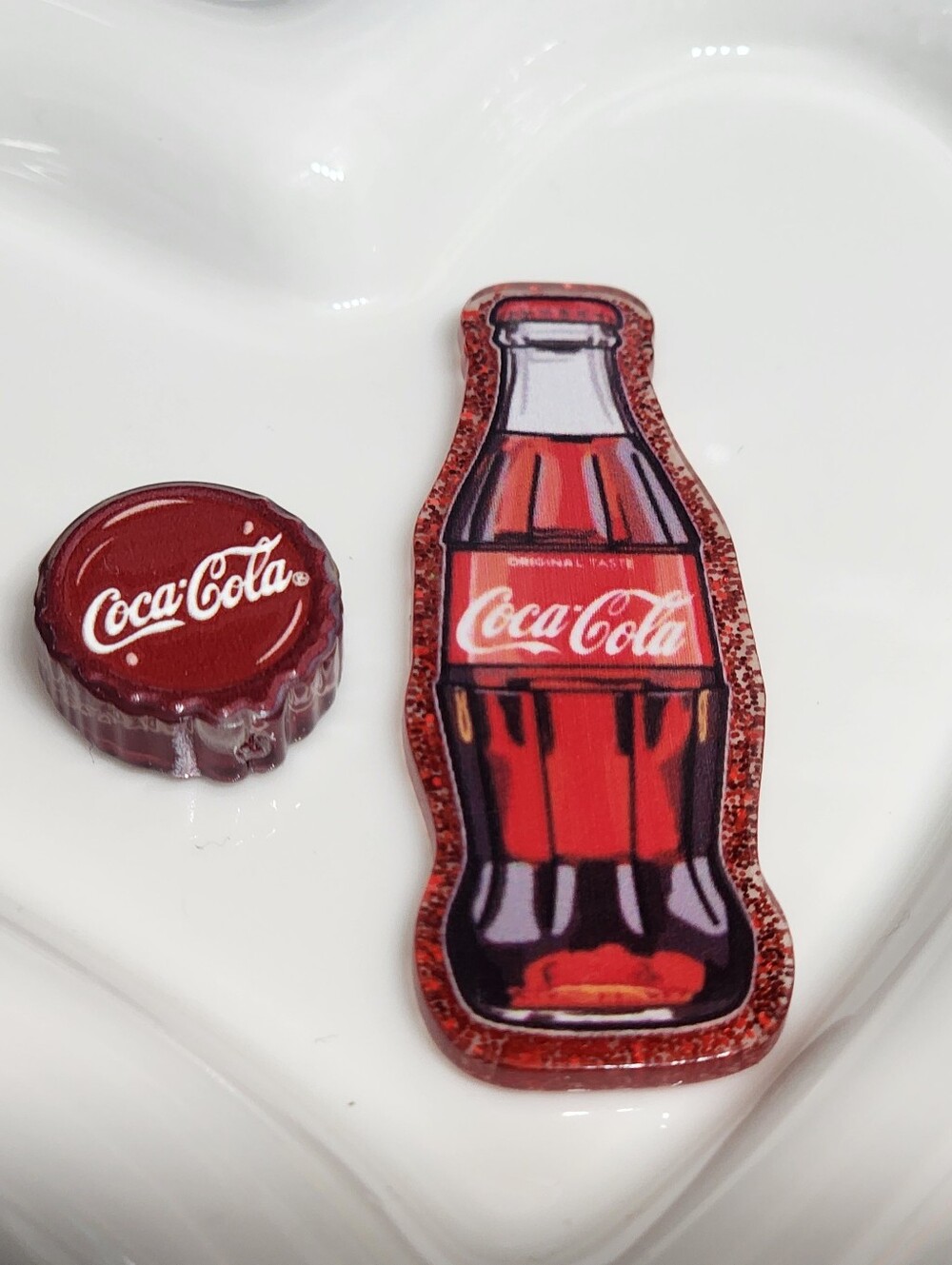 Pop Soda Flatback Focal Bead Flats Badge Keychain Charm Bag Clip Magnet Crafts